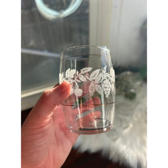 Vintage Bartlett Collins juice carafe pitcher 6 glasses creamer and sugar - Picture 8 of 10